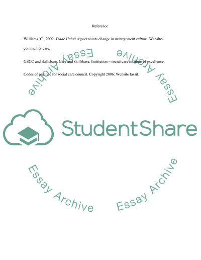 Working with people and organisations