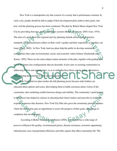 Comprehensive planning