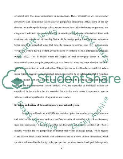 The World in My Image