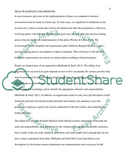 CASE 3-Healthcare Strategic Planning and Operation Problems and Remedial Action Plans