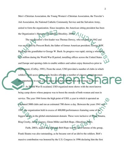 The United Service Organization