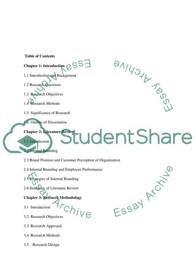 The Presence of Internal Branding as a Strategy in Ten Branded Retail Stores in New Castle