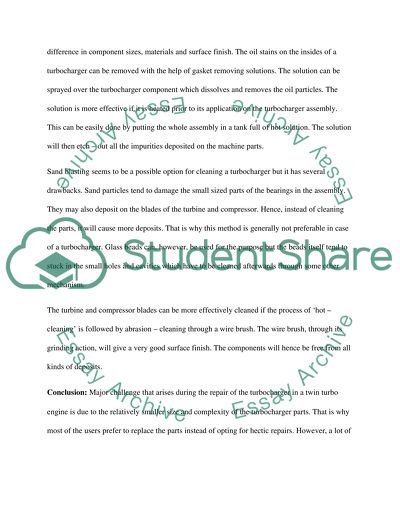 Twin Turbo Engine Repair