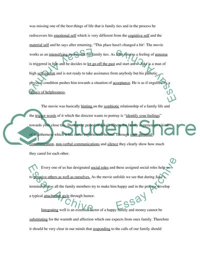 Dad - the Movie by Gary David Goldberg