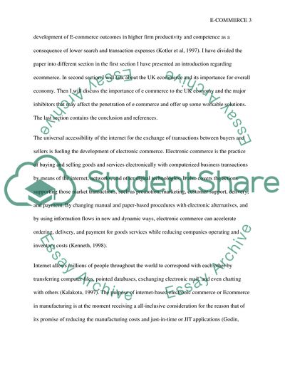 The Internet Technology to Traditional Business