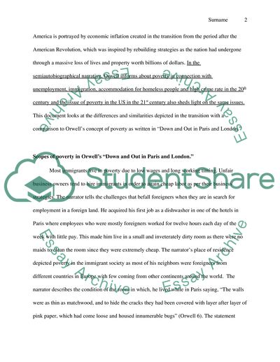 Down and Out in Paris and London by George Orwell - Poverty in the 20th and 21st Century