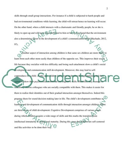 Working With Groups of Children