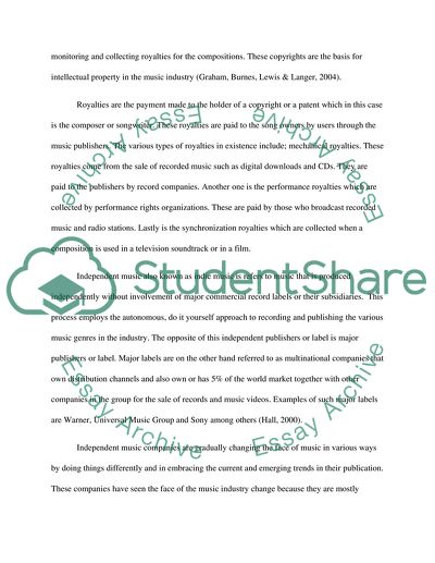 Developments And Changes Music Over Time