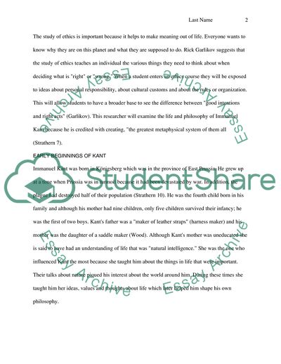 Kant: Self-Determination in the Age of Reason