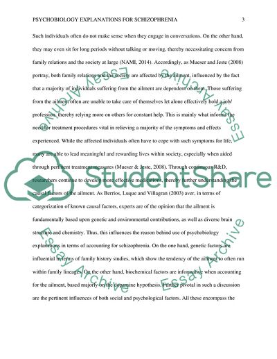 Neurobiology Of Schizophrenia