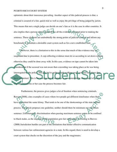 Puerto Rico Court System