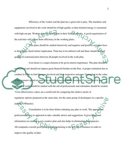 Work Allocation Process