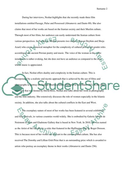 Shirin Neshat & her work