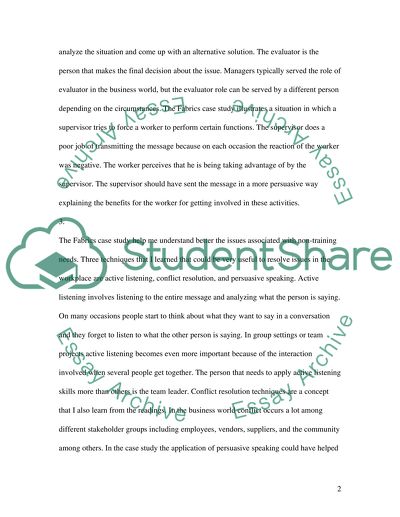 Increase of the staff effectiveness