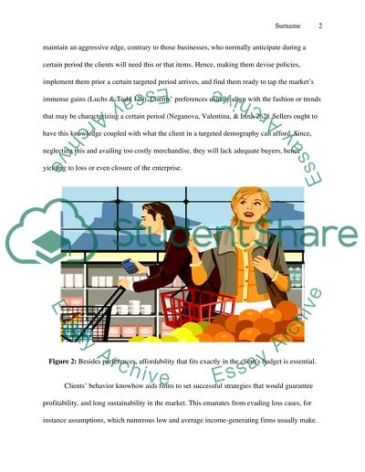 Clients Behavior Knowhow and Consumer Buying Trends