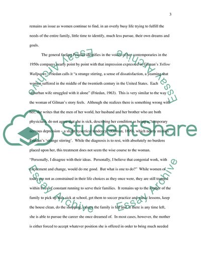 The Yellow Wallpaper by Charlotte Perkins Gilman