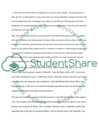 Frankenstein by Mary Shelley, The Little Girl and the Wolf by James Thurber