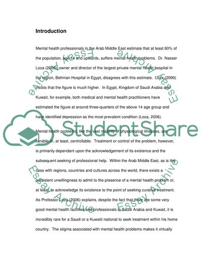 The Reality of Mental Health Disorders and in the Destigmatisation of Mental Illnesses