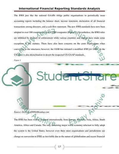Standards cannot Resolve All the Problems which Financial Analysts Have to Deal with