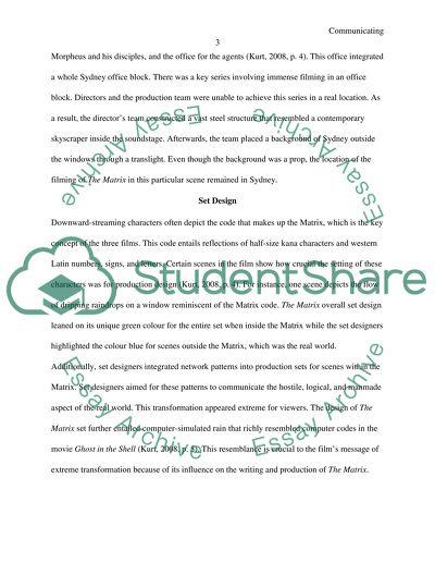 What The Matrix Is Communicating