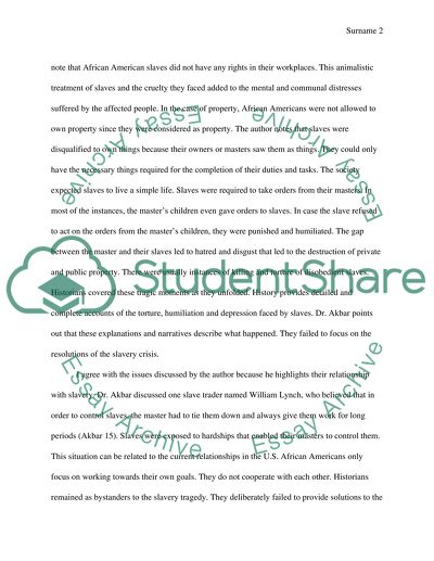 THE Breaking the chins of psychological slavery by naim akbar