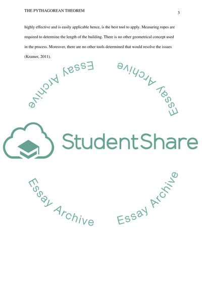 Applying the Pythagorean Theorem