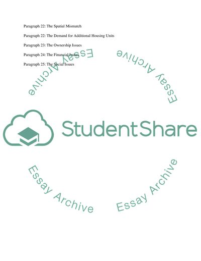 Government Housing Policy and the effect on Local Authorities Allocation Schemes