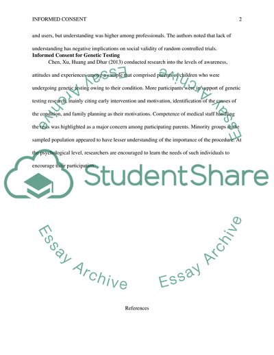 Psychological and Social Factors in Informed Consent for Patients with Autism