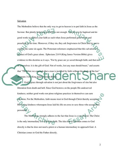 The Methodist Understanding of the Priesthood of All Believers