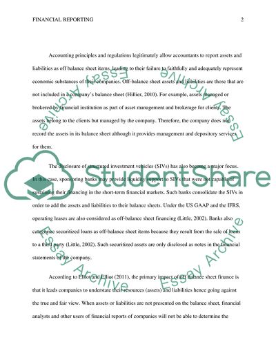 Current Issues in Financial Reporting