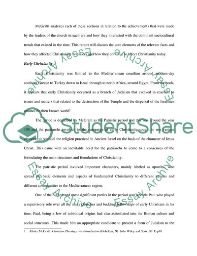 Christian Theology by Alison McGrath