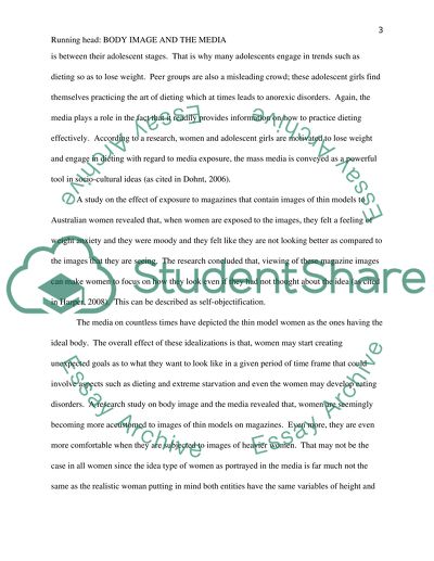 Body Image and the Media