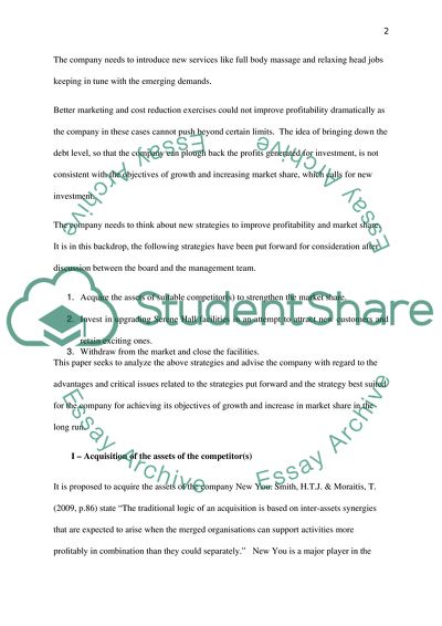 Managerial Finance in a Health Spa Resort