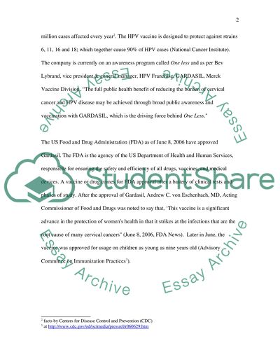 The Gardasil Vaccine
