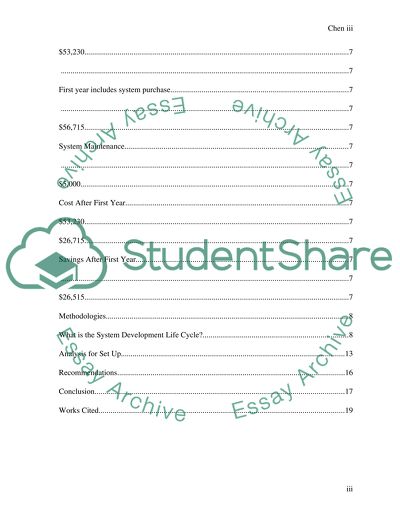 Analysis Phase Of System Development Life Cycle