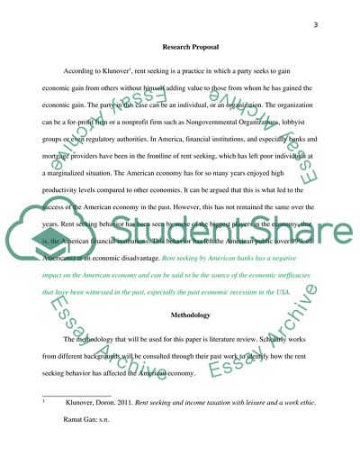 Rent-Seeking in American Financial Institutions