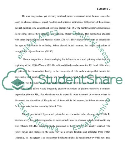 Northers Symbolism at the End of XIX Century: Edvard Munch