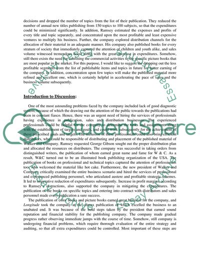 Marketing Challenges of Walker and Company