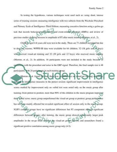 Short-Term Music Training