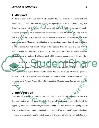 Complete Computer Network Infrastructure for a Real or Ficticious Business