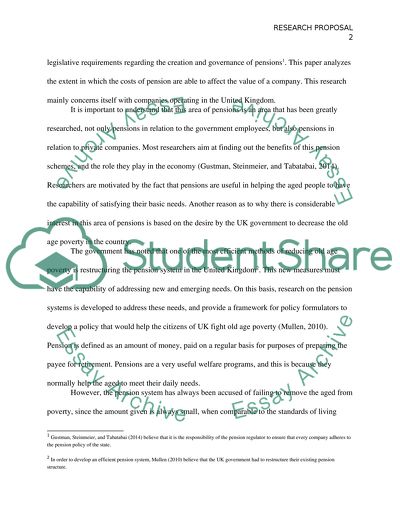 How the Costs of Pension Can Affect the Value of a Company