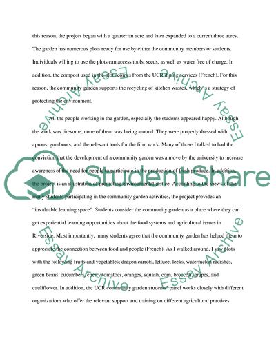 The California-Riverside Community Garden