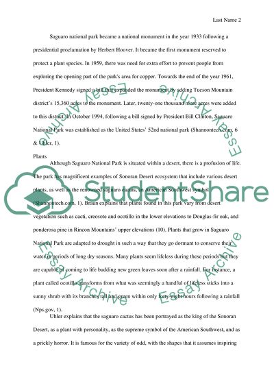 Saguaro National Park