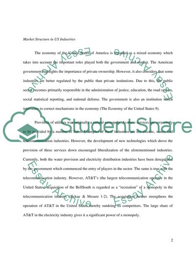 US primary market structures