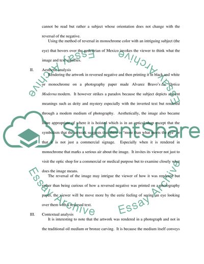 Art history ( Latin American Photography) (NO RESEARCH PAPER)