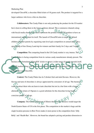 Marketing Plan for New Product Launch of Candy Flakes