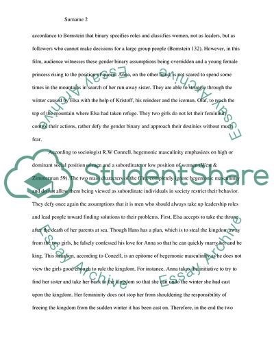 Gender Relations in the World and Cultural Products