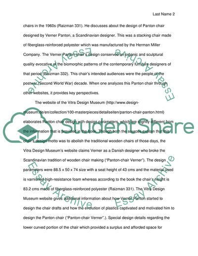 The Web and Modern Design - Panton Chair