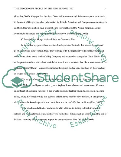 People of the PNW before 1800