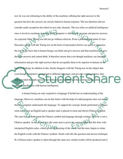 Minds, Brains, and Programs